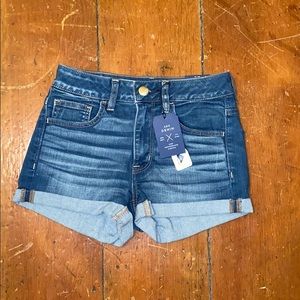 American Eagle High-Rise Shortie Jean Short